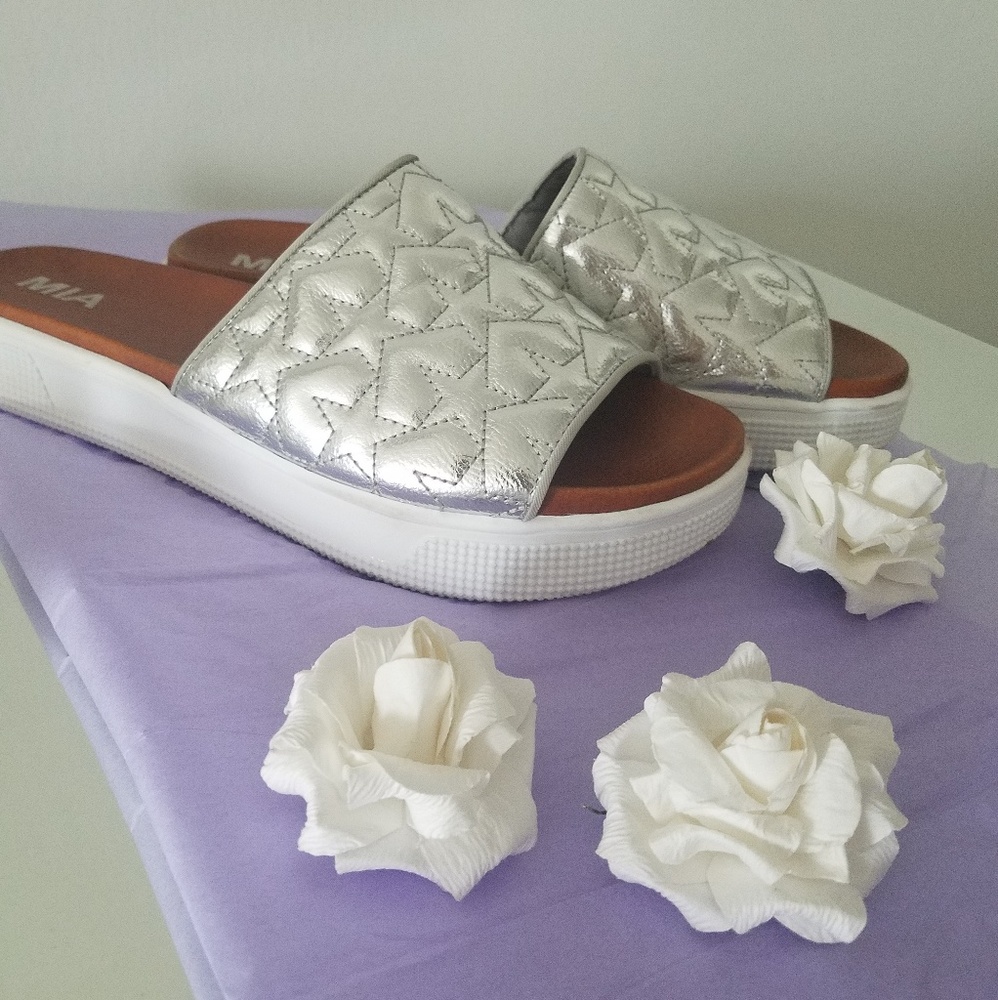 Silver Sandals